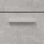 Armario de baño con espejo madera de ingeniería gris hormigón de vidaXL, Muebles de baño - Ref: Foro24-833887, Precio: 69,85 €