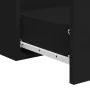 Armario de baño con espejo madera de ingeniería negro de vidaXL, Muebles de baño - Ref: Foro24-833880, Precio: 61,07 €, Descu...