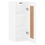 Armario de pared madera de ingeniería blanco 34,5x34x90 cm de vidaXL, Aparadores - Ref: Foro24-830492, Precio: 49,48 €, Descu...