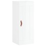 Glänzend weißer Wandschrank aus Holzwerkstoff, 34,5 x 34 x 90 cm von vidaXL, Sideboards - Ref: Foro24-830478, Preis: 51,29 €,...
