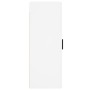 Weißer Wandschrank aus Holzwerkstoff, 34,5 x 34 x 90 cm von vidaXL, Sideboards - Ref: Foro24-830516, Preis: 50,02 €, Rabatt: %