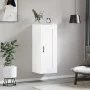 White engineered wood wall cabinet 34.5x34x90 cm by vidaXL, Sideboards - Ref: Foro24-830508, Price: 55,49 €, Discount: %