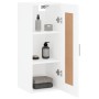 Weißer Wandschrank aus Holzwerkstoff, 34,5 x 34 x 90 cm von vidaXL, Sideboards - Ref: Foro24-830508, Preis: 58,04 €, Rabatt: %