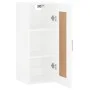 Weißer Wandschrank aus Holzwerkstoff, 34,5 x 34 x 90 cm von vidaXL, Sideboards - Ref: Foro24-830508, Preis: 55,49 €, Rabatt: %