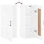 Weißer Wandschrank aus Holzwerkstoff, 34,5 x 34 x 90 cm von vidaXL, Sideboards - Ref: Foro24-830508, Preis: 55,49 €, Rabatt: %
