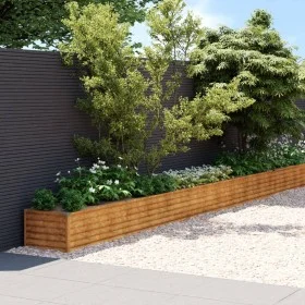 Jardinera acero corten 1152x50x36 cm de vidaXL, Maceteros y jardineras - Ref: Foro24-151983, Precio: 150,02 €, Descuento: %