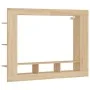 TV cabinet engineered wood Sonoma oak 152x22x113 cm by vidaXL, Closets and storage - Ref: Foro24-833724, Price: 88,91 €, Disc...