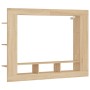 TV-Schrank aus Holzwerkstoff Sonoma-Eiche 152x22x113 cm von vidaXL, Schränke und Lagerung - Ref: Foro24-833724, Preis: 90,36 ...