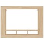 Mueble de TV madera de ingeniería roble Sonoma 152x22x113 cm de vidaXL, Armarios y almacenamiento - Ref: Foro24-833724, Preci...