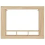 TV cabinet engineered wood Sonoma oak 152x22x113 cm by vidaXL, Closets and storage - Ref: Foro24-833724, Price: 88,91 €, Disc...