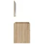 Armario de baño con espejo madera de ingeniería roble Sonoma de vidaXL, Muebles de baño - Ref: Foro24-833886, Precio: 60,66 €...