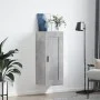 Betongrauer Wandschrank aus Holzwerkstoff, 34,5 x 34 x 90 cm von vidaXL, Sideboards - Ref: Foro24-830520, Preis: 48,07 €, Rab...