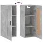 Betongrauer Wandschrank aus Holzwerkstoff, 34,5 x 34 x 90 cm von vidaXL, Sideboards - Ref: Foro24-830520, Preis: 48,07 €, Rab...