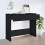 Black engineered wood console table 90x36x75 cm by vidaXL, Side tables - Ref: Foro24-811332, Price: 55,12 €, Discount: %