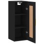 Schwarzer Wandschrank aus Holzwerkstoff, 34,5 x 34 x 90 cm von vidaXL, Sideboards - Ref: Foro24-830485, Preis: 57,17 €, Rabat...