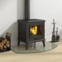 Glasplatte für Kamin 80x50 cm von vidaXL, Glas - Ref: Foro24-324145, Preis: 49,15 €, Rabatt: %
