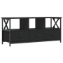 TV-Möbel Eisen und Sperrholz schwarz 102x33x45 cm von vidaXL, TV-Möbel - Ref: Foro24-831788, Preis: 75,76 €, Rabatt: %