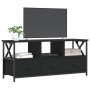 TV-Möbel Eisen und Sperrholz schwarz 102x33x45 cm von vidaXL, TV-Möbel - Ref: Foro24-831788, Preis: 75,76 €, Rabatt: %