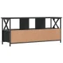 Mueble de TV hierro y madera contrachapada negro 102x33x45 cm de vidaXL, Muebles TV - Ref: Foro24-831788, Precio: 74,79 €, De...