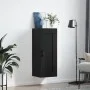 Schwarzer Wandschrank aus Holzwerkstoff, 34,5 x 34 x 90 cm von vidaXL, Sideboards - Ref: Foro24-830501, Preis: 50,92 €, Rabat...