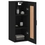 Schwarzer Wandschrank aus Holzwerkstoff, 34,5 x 34 x 90 cm von vidaXL, Sideboards - Ref: Foro24-830501, Preis: 50,92 €, Rabat...