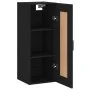Schwarzer Wandschrank aus Holzwerkstoff, 34,5 x 34 x 90 cm von vidaXL, Sideboards - Ref: Foro24-830501, Preis: 50,92 €, Rabat...