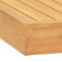 Solid teak wood tray 70x70 cm by vidaXL, Serving platters - Ref: Foro24-315459, Price: 102,46 €, Discount: %