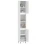 Badezimmerschrank aus weißem Sperrholz, 30 x 30 x 190 cm von vidaXL, Badezimmerwaschtische - Ref: Foro24-831524, Preis: 101,8...