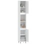 Badezimmerschrank aus weißem Sperrholz, 30 x 30 x 190 cm von vidaXL, Badezimmerwaschtische - Ref: Foro24-831524, Preis: 103,8...