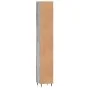 Armario de baño madera contrachapada gris Sonoma 30x30x190 cm de vidaXL, Tocadores de baño - Ref: Foro24-831530, Precio: 81,3...