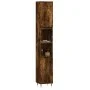 Smoked oak plywood bathroom cabinet 30x30x190 cm by vidaXL, bathroom vanities - Ref: Foro24-831529, Price: 78,13 €, Discount: %