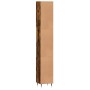 Smoked oak plywood bathroom cabinet 30x30x190 cm by vidaXL, bathroom vanities - Ref: Foro24-831529, Price: 79,52 €, Discount: %