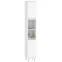 Badezimmerschrank aus weißem Sperrholz, 30 x 30 x 190 cm von vidaXL, Badezimmerwaschtische - Ref: Foro24-831532, Preis: 94,37...