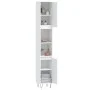Armario de baño madera contrachapada blanco 30x30x190 cm de vidaXL, Tocadores de baño - Ref: Foro24-831532, Precio: 94,37 €, ...