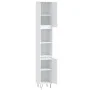 Badezimmerschrank aus weißem Sperrholz, 30 x 30 x 190 cm von vidaXL, Badezimmerwaschtische - Ref: Foro24-831532, Preis: 94,37...