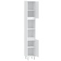Badezimmerschrank aus weißem Sperrholz, 30 x 30 x 190 cm von vidaXL, Badezimmerwaschtische - Ref: Foro24-831532, Preis: 96,13...