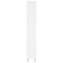 Armario de baño madera contrachapada blanco 30x30x190 cm de vidaXL, Tocadores de baño - Ref: Foro24-831532, Precio: 94,37 €, ...