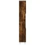 Armario de baño madera contrachapada roble ahumado 30x30x190 cm de vidaXL, Tocadores de baño - Ref: Foro24-831537, Precio: 80...