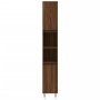 Badezimmerschrank aus braunem Eichensperrholz, 30 x 30 x 190 cm von vidaXL, Badezimmerwaschtische - Ref: Foro24-831539, Preis...