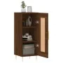 Aparador madera de ingeniería marrón roble 34,5x34x90 cm de vidaXL, Aparadores - Ref: Foro24-830435, Precio: 61,49 €, Descuen...