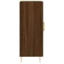 Oak brown engineered wood sideboard 34.5x34x90 cm by vidaXL, Sideboards - Ref: Foro24-830435, Price: 61,49 €, Discount: %