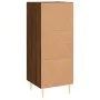 Oak brown engineered wood sideboard 34.5x34x90 cm by vidaXL, Sideboards - Ref: Foro24-830435, Price: 61,49 €, Discount: %
