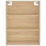 Hohes Sideboard aus eichenfarbenem Sperrholz, 69,5 x 34 x 180 cm von vidaXL, Sideboards - Ref: Foro24-3189224, Preis: 134,24 ...
