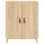 Hohes Sideboard aus eichenfarbenem Sperrholz, 69,5 x 34 x 180 cm von vidaXL, Sideboards - Ref: Foro24-3189224, Preis: 134,24 ...