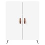 Aparador alto madera contrachapada blanco 69,5x34x180 cm de vidaXL, Aparadores - Ref: Foro24-3189221, Precio: 130,51 €, Descu...