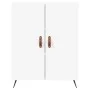 Aparador alto madera contrachapada blanco 69,5x34x180 cm de vidaXL, Aparadores - Ref: Foro24-3189221, Precio: 128,54 €, Descu...