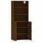 Hohes Sideboard aus braunem Eichensperrholz, 69,5 x 34 x 180 cm von vidaXL, Sideboards - Ref: Foro24-3189228, Preis: 145,82 €...