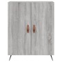 Aparador alto madera contrachapada gris sonoma 69,5x34x180 cm de vidaXL, Aparadores - Ref: Foro24-3189227, Precio: 137,01 €, ...