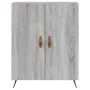 Aparador alto madera contrachapada gris sonoma 69,5x34x180 cm de vidaXL, Aparadores - Ref: Foro24-3189227, Precio: 129,86 €, ...