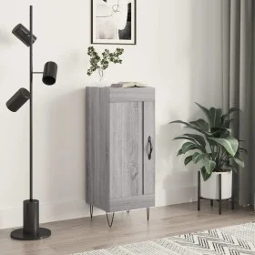 Sonoma gray engineered wood sideboard 34.5x34x90 cm by vidaXL, Sideboards - Ref: Foro24-830442, Price: 57,93 €, Discount: %